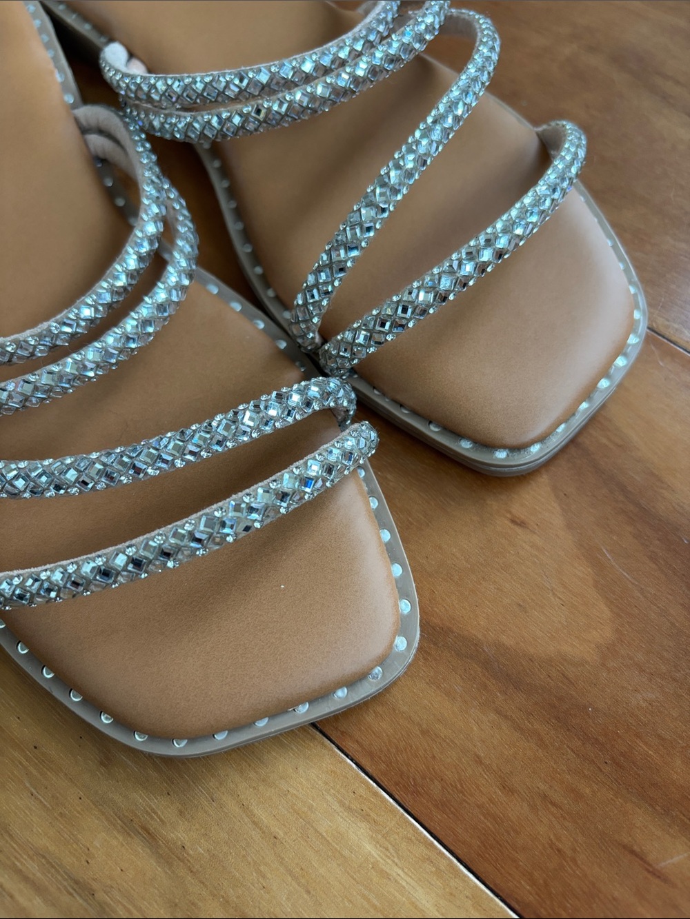 Rhinestone sandals
